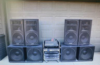 4000 Watts Stage Sound System