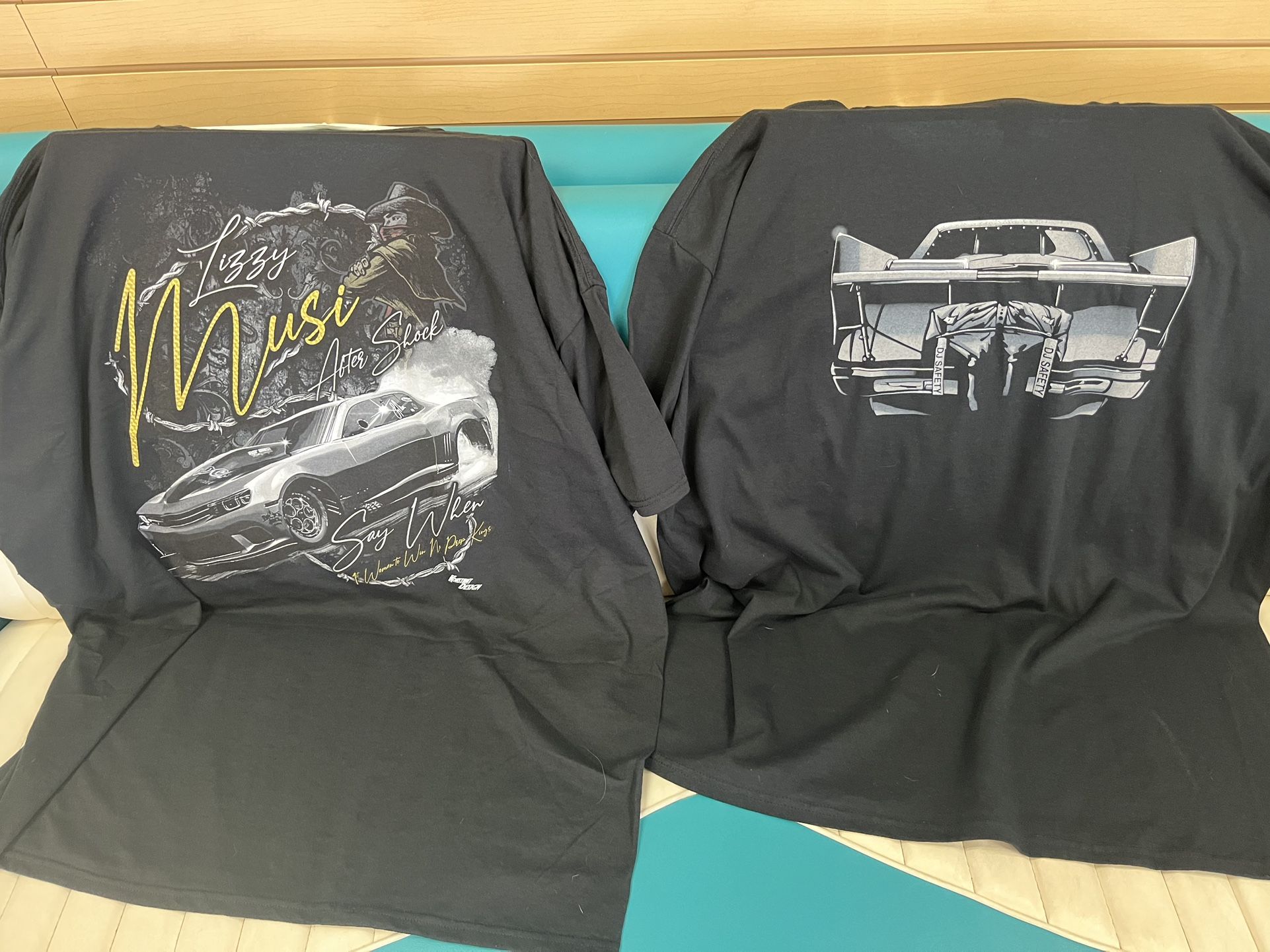Lizzy Musi KamiKaze Street Outlaws Drag Race Shirts