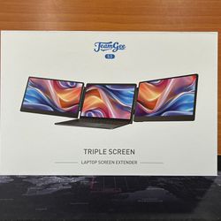 TeamGee S3 Dual Laptop Screen Extender 1080p Resolution NEW MONITOR