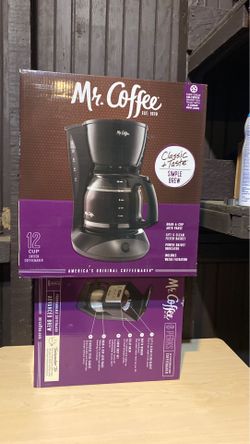 Mr coffee brewing machine new