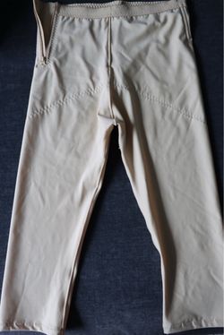 Beige Compression Shaping Pants