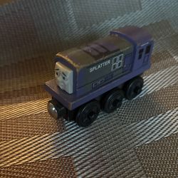 SPLATTER Diesel THOMAS THE Train Wooden Used Rare