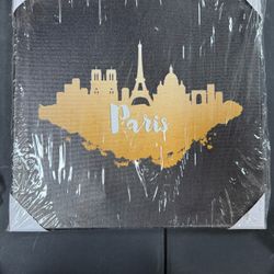 Paris Minimalistic Painting