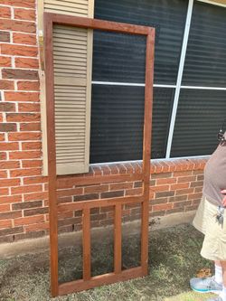 Screen Door.    South Austin.    $25 Cash firm.