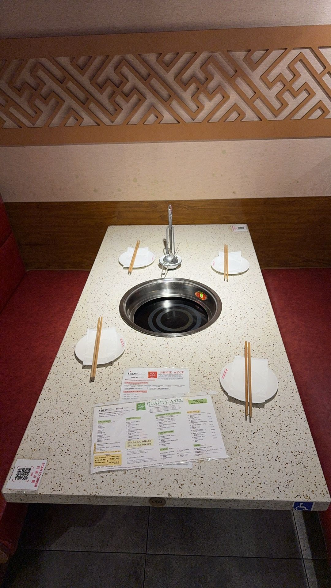 Hot Pot Table