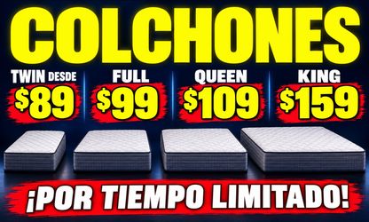🚨Gran Venta de Colchones!!