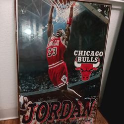 Michael Jordan Framed Poster 