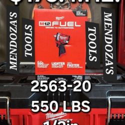 Milwaukee Stubby Impact Wrench 1/2in Fuel M12 