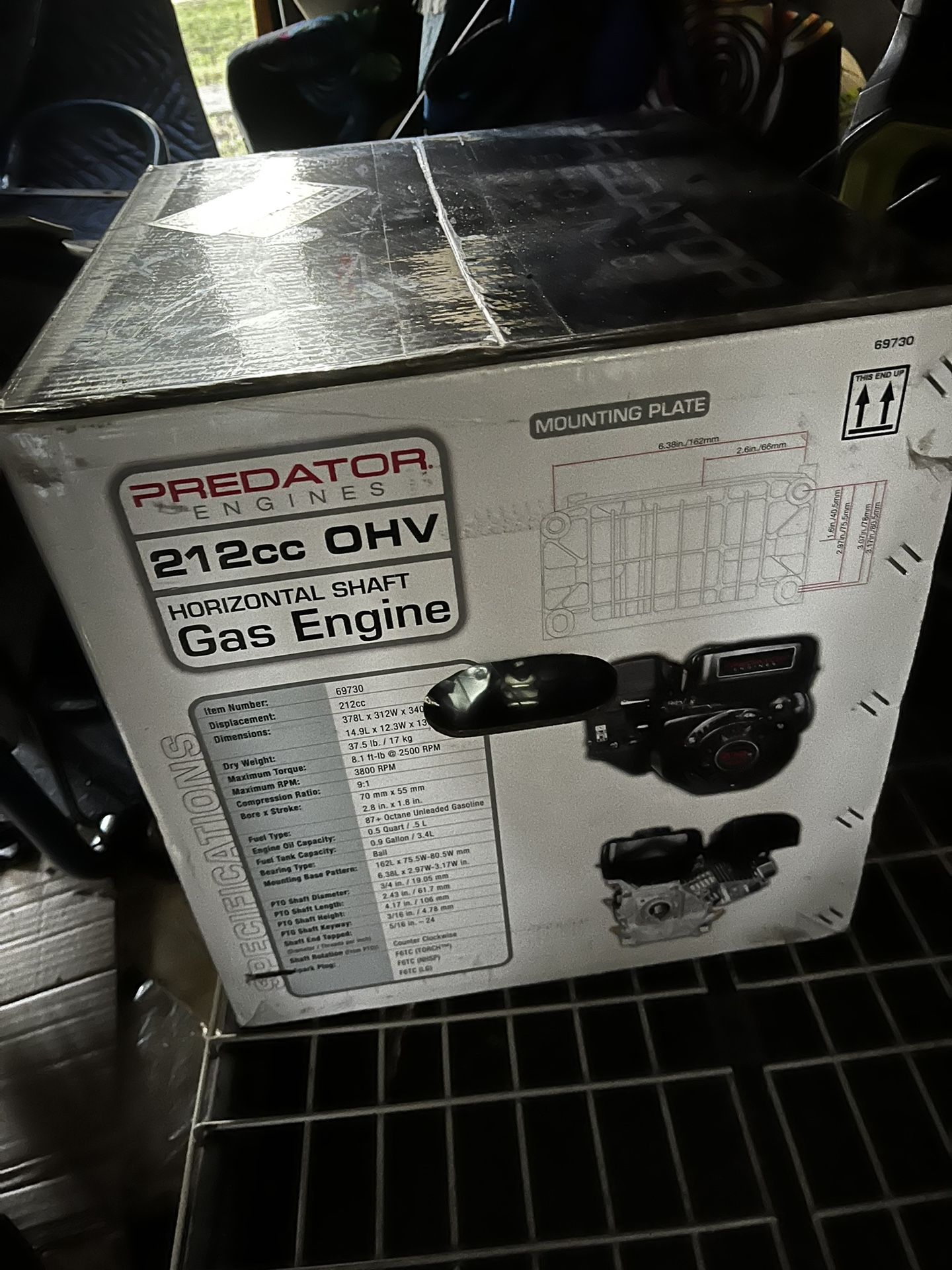 Predator Engine 212 BRAND NEW 