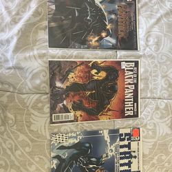 Black Panther & Original Static Shock Comic Books