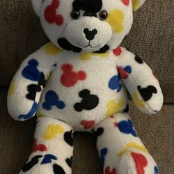 Build A Bear Downtown Disney White Bear 