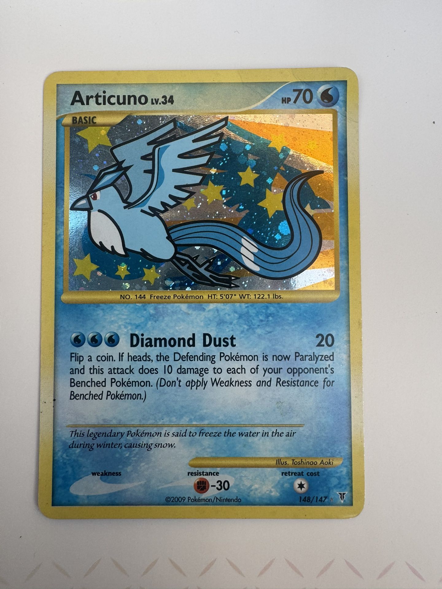 Articuno 148/147 Supreme Victors Holo