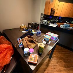 Dining Table + 4 Chairs — $50 — Must Pick Up Today in Woodland Hills