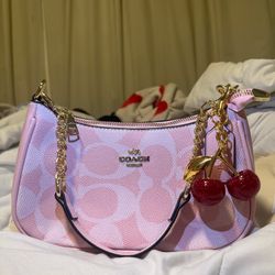 pink coach purse