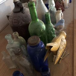 Hundreds of Old bottles