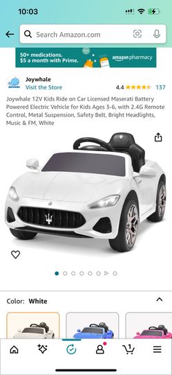 Masarati Toy Car 