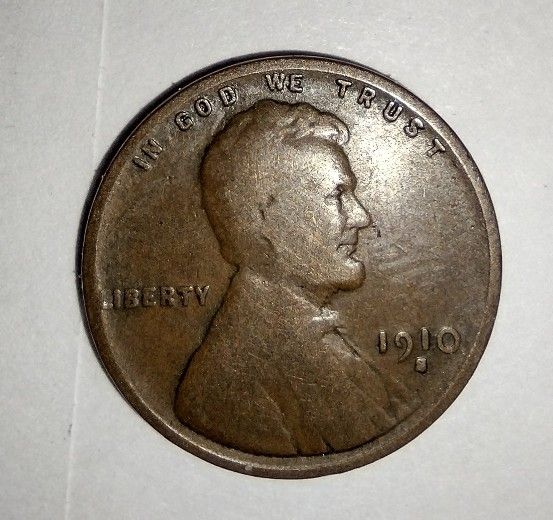 1910 S PENNY ONE CENT