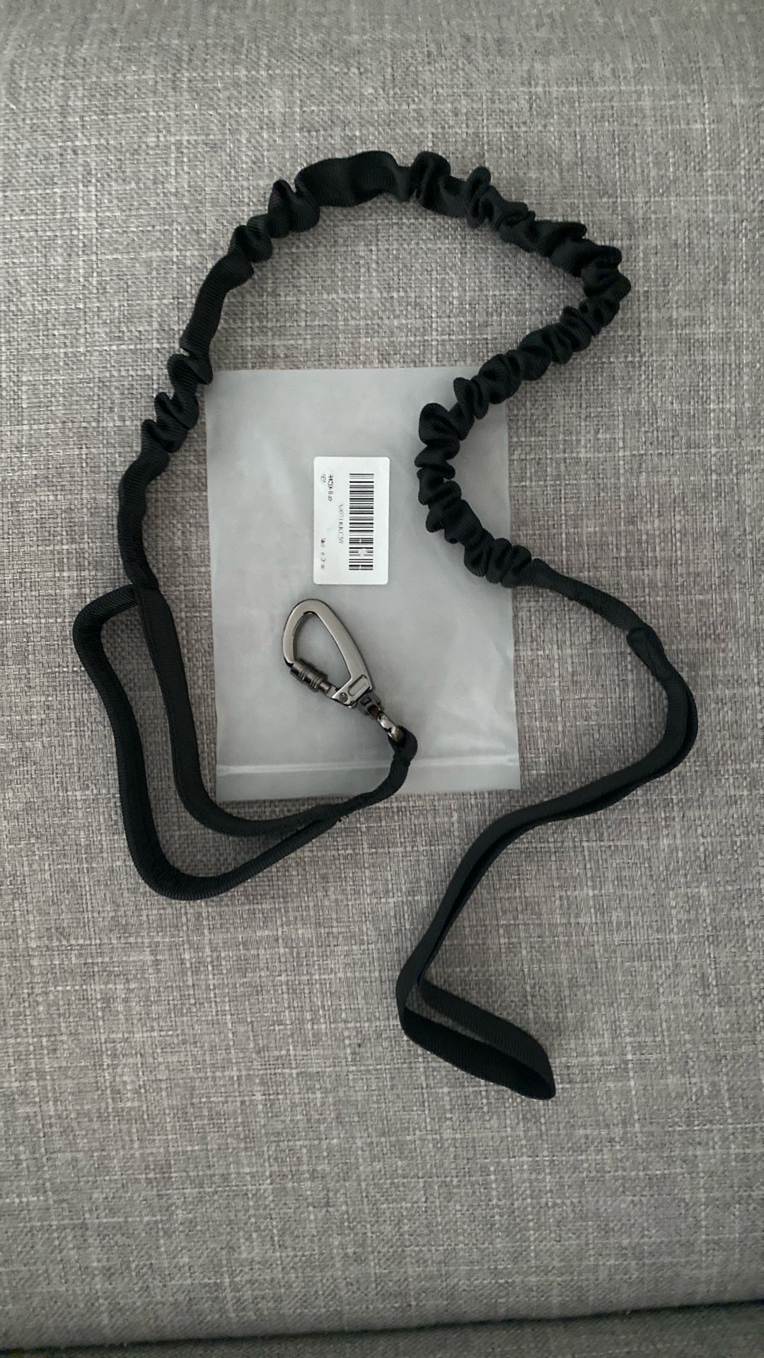 New Elastic Dog Leash Black
