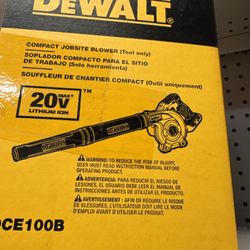 Dewalt New Blower 20v