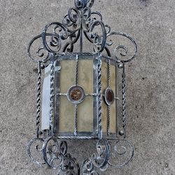 Spanish Theme Lights Vintage But They Work Very Good Condo