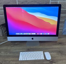 APPLE IMAC A1419 27" RETINA 5K LATE 2014 CORE i5 @ 3.5GHz 8GB RAM 500GB FUSION