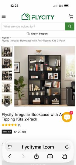 bookshelf, display cabinet, TV stand, or sideboard, suitable for living rooms, bedrooms, home offices, and more. Each open cube holds up to 60 lbs. (S