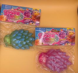 Sugar Swaps Sea Slugs NEW Squishy