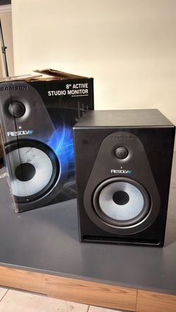 NEW OPEN BOX Samson Resolv SE8 8” Active Studio Monitor Speaker