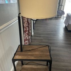 End table With Lamp