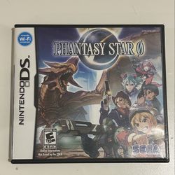 Phantasy Star 0 DS CIB