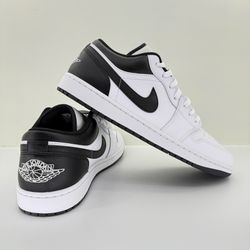 Nike Air Jordan 1 Low White/Black "Reverse Panda" Brand New [553558-132] Size 12