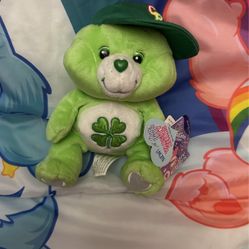 8” MWT Celebration Style Varsity Good Luck Care Bear (2 Available)