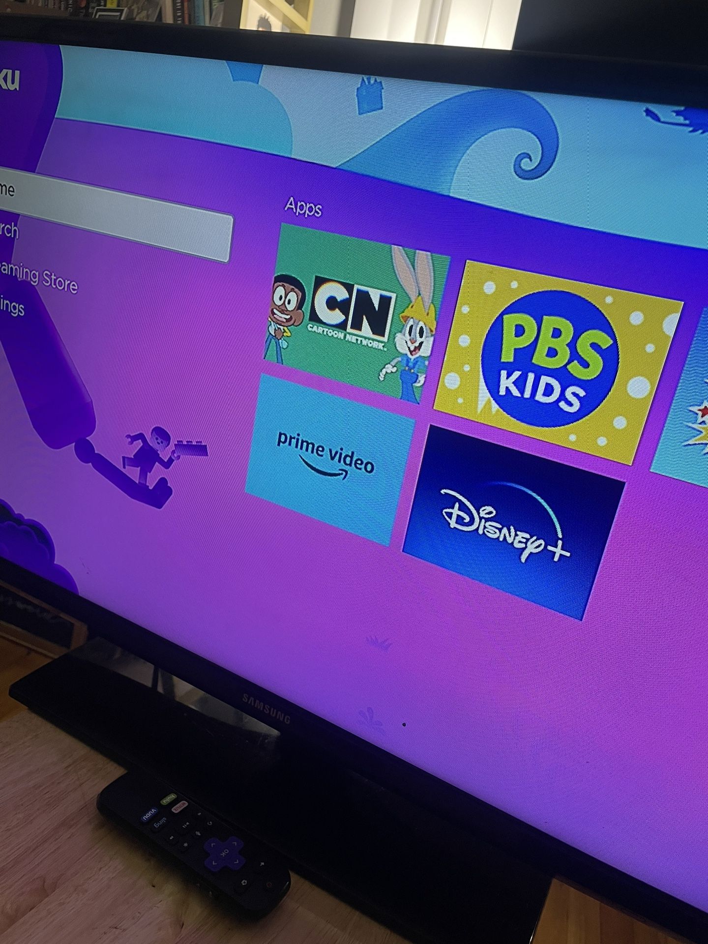 Samsung Tv with Roku