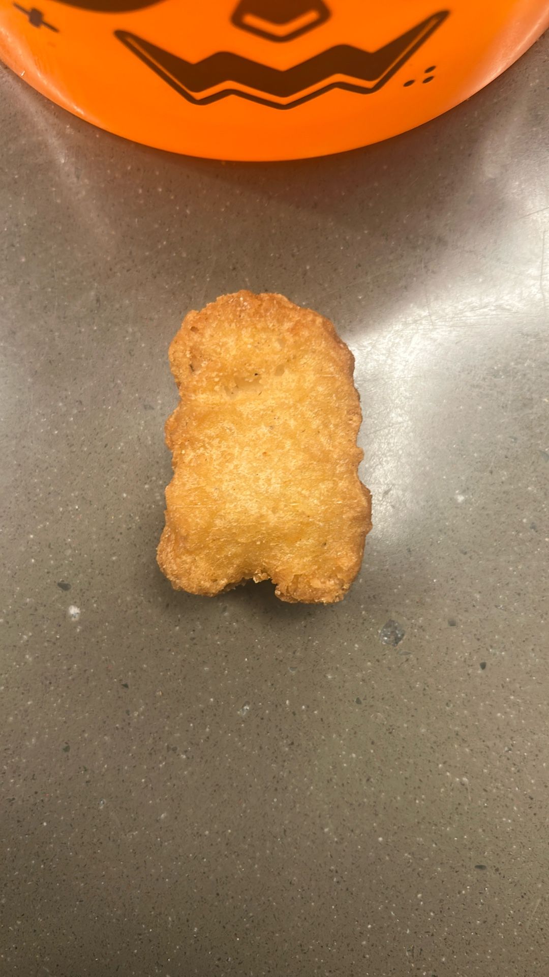 Chicken McNugget Shaped Like Amoung Us Character From McDonald’s