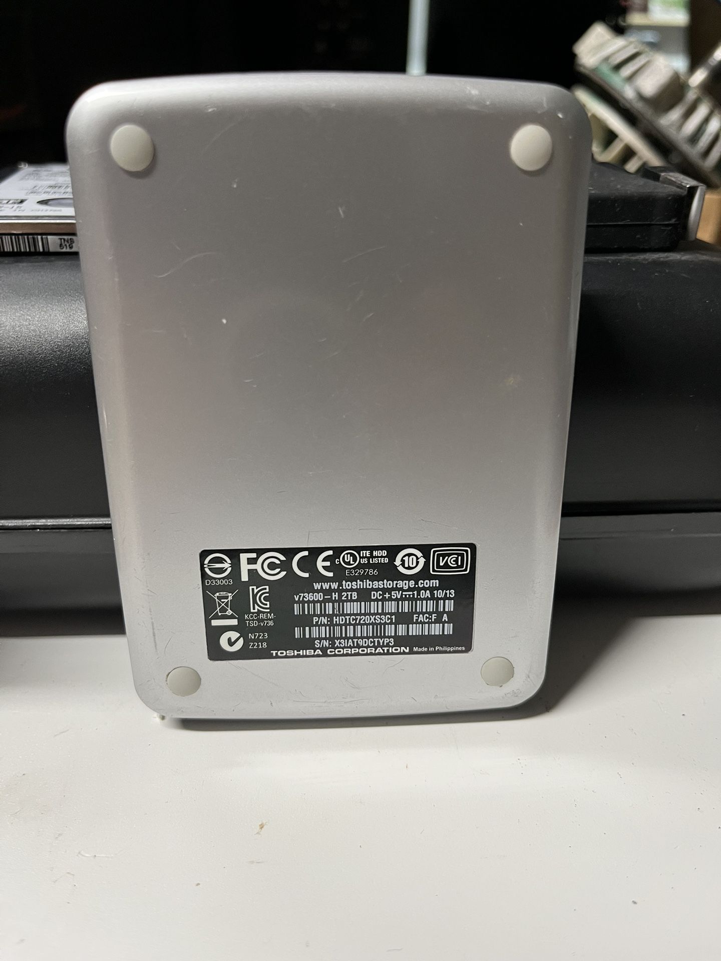 TOSHIBA HDTC720XS3C1 DRIVE