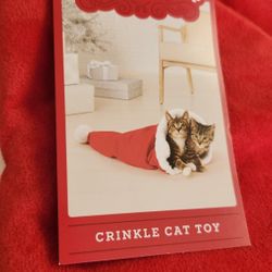 N. Peoria Brand New Cinkle Cat Santa Hat Makes Crinkley When Cat Gets On  Toy Please Read Description For Pick Up Location Options 