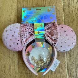 Minnie Mouse Custom Charm Make It Your Own Ear Headband by Disney x BaubleBar