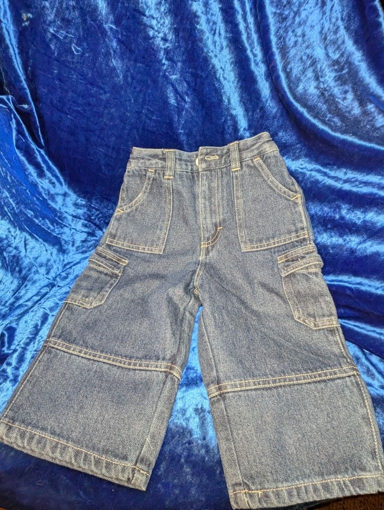 Denim pants, size 18 month