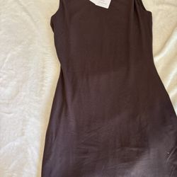 NEW BROWN DRESS