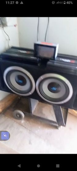 Speakers amp deck