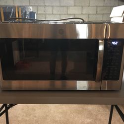 GE Stainless Steel Microwave