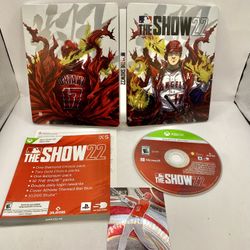 MLB The Show 22 - SteelBook MVP Edition Xbox Shohei Ohtani Game w baseball card