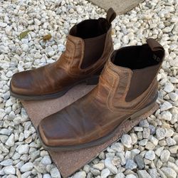 Ariat Square Toe Chelsea Boots