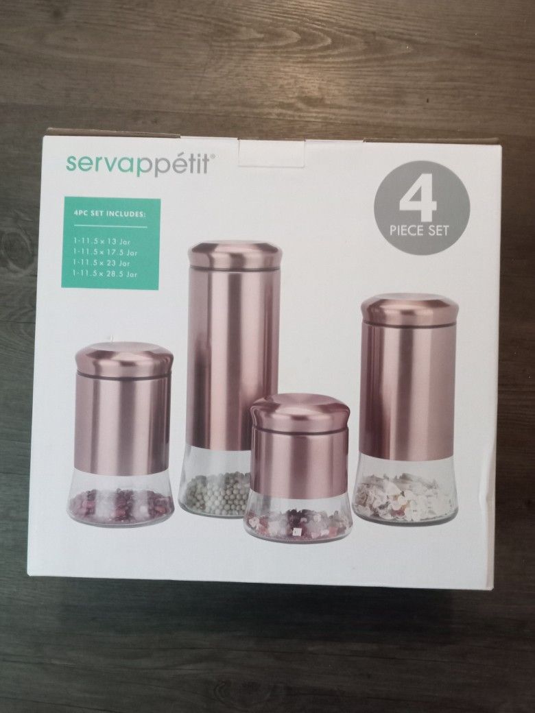 Seevappetit 4 Piece Food Storage Containers
