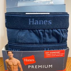 Men’s Hanes Premium Comfort Flex Boxer Briefs - Size XL