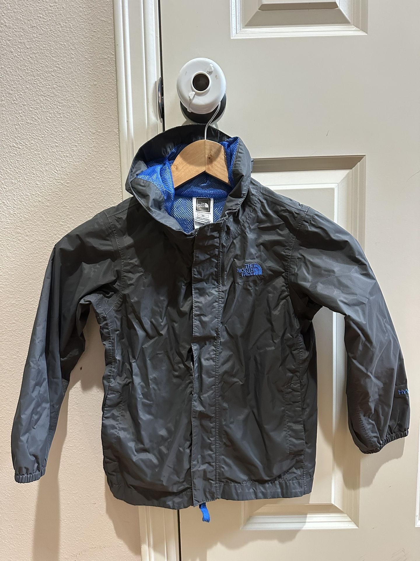 North Face Hyvent Kids Size 5 Rain Cheater Jacket 