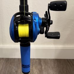 Brand New Abu Garcia Blue Max Baitcasting Rod & Reel Combo