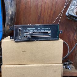 69 To 70 Impala Air Condition Heater Control