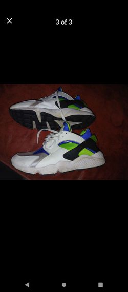 Nike Air huarache scream green shoes