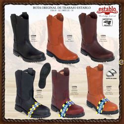 Bota establo original con casquillo